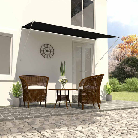 Vidaxl Luifel Udvidelig 300x150 cm Anthracite