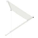 Vidaxx udtrækbart fortelt 200x150 cm creme