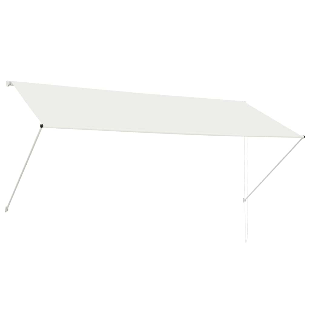 Vidaxl Luifel Udvidelig 300x150 cm creme