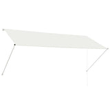 Vidaxl Luifel Udvidelig 300x150 cm creme