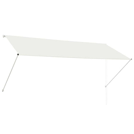 Vidaxl Luifel Udvidelig 300x150 cm creme