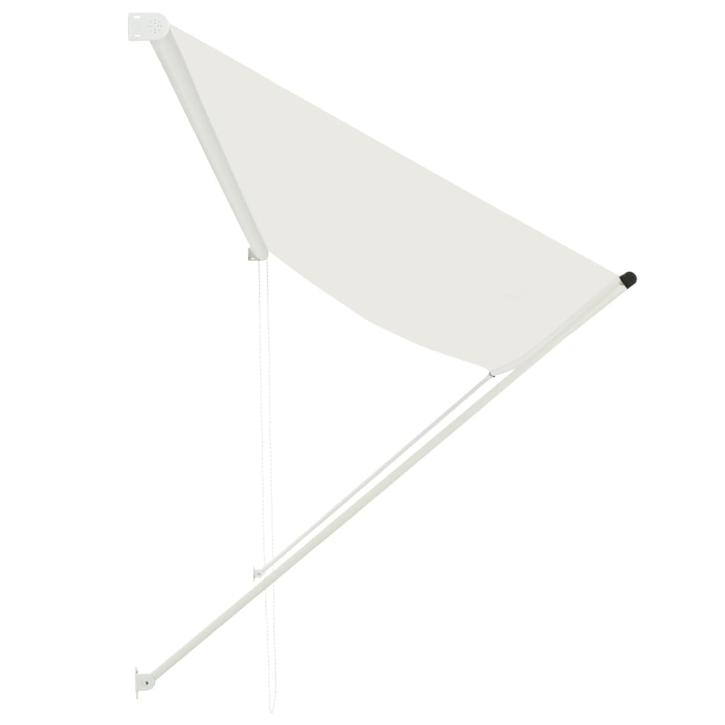 Vidaxl Luifel Udvidelig 350x150 cm creme
