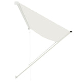 Vidaxl Luifel Udvidelig 350x150 cm creme