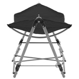 Vidaxl Hakpat med kampbarbar standard sort