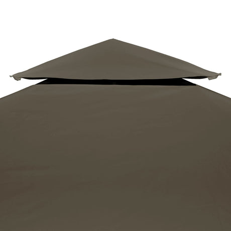 Vidaxl Prieverkak 2-lag 310 g m² 3x3m taupe
