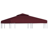 Vidaxl Prieverkak 2-lag 3x3m 310 g m² Bordeaux