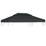 Vidaxl Prieverwak 2-lag 4x3m 310 g m² Antracitfarvet