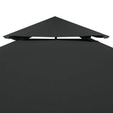 Vidaxl Prieverwak 2-lag 4x3m 310 g m² Antracitfarvet