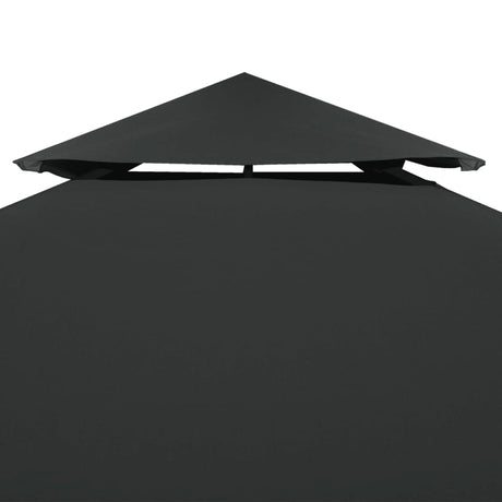 Vidaxl Prieverwak 2-lag 4x3m 310 g m² Antracitfarvet