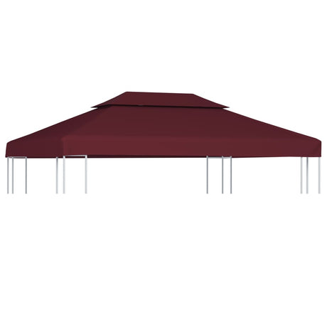 Vidaxl Prieverkak 2-lag 4x3m 310 g m² Bordeaux
