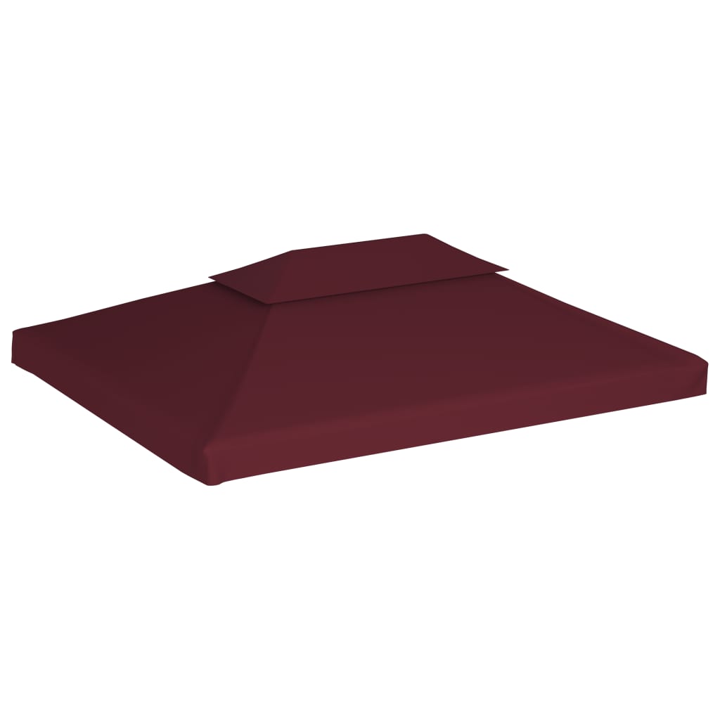 Vidaxl Prieverkak 2-lag 4x3m 310 g m² Bordeaux