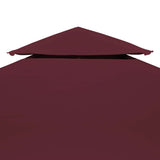 Vidaxl Prieverkak 2-lag 4x3m 310 g m² Bordeaux