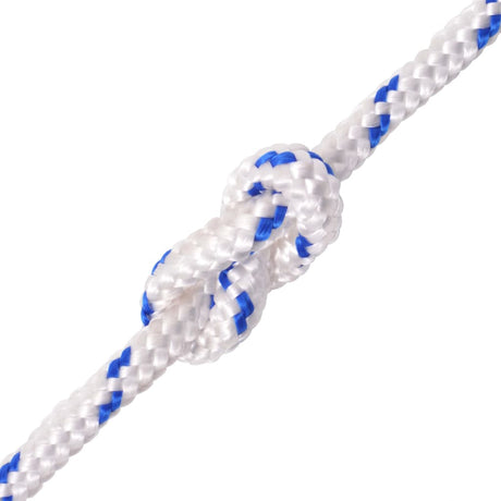 Vidaxxl Boat Rope 16 mm 50 m polypropylenhvide