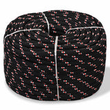 Vidaxl Boat Rope 18 mm 50 m polypropylen sort