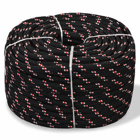 Vidaxl Boat Rope 18 mm 50 m polypropylen sort