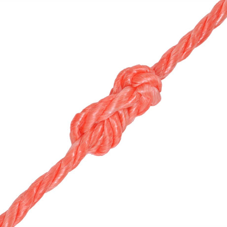 Vidaxl reb fyldt 16 mm 250 m polypropylen orange