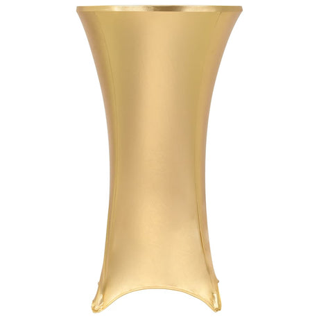 Vidaxl 2 st -tabel dækker stræk 60 cm guld