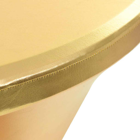 Vidaxl 2 st -tabel dækker stræk 60 cm guld