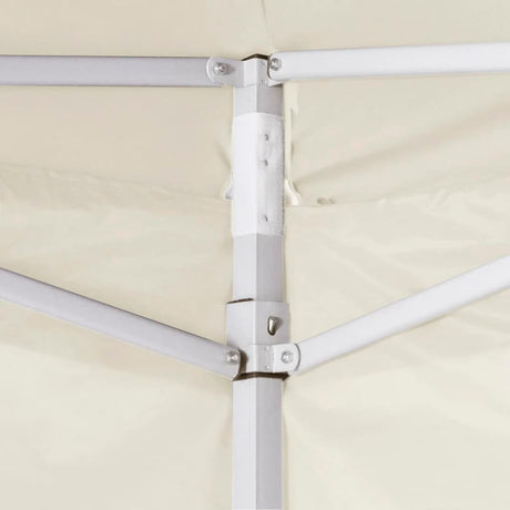 Vidaxx foldetelt med 2 vægge 291x291x315 cm creme