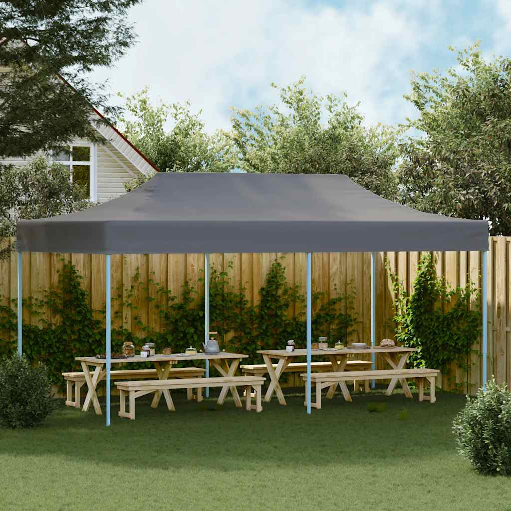Vidaxl Parttent Pop-Up Foldbar 3x6 M Anthracite