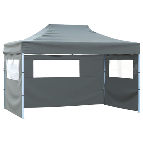 Vidaxx foldetelt med 3 vægge 431x291x315 cm antracit