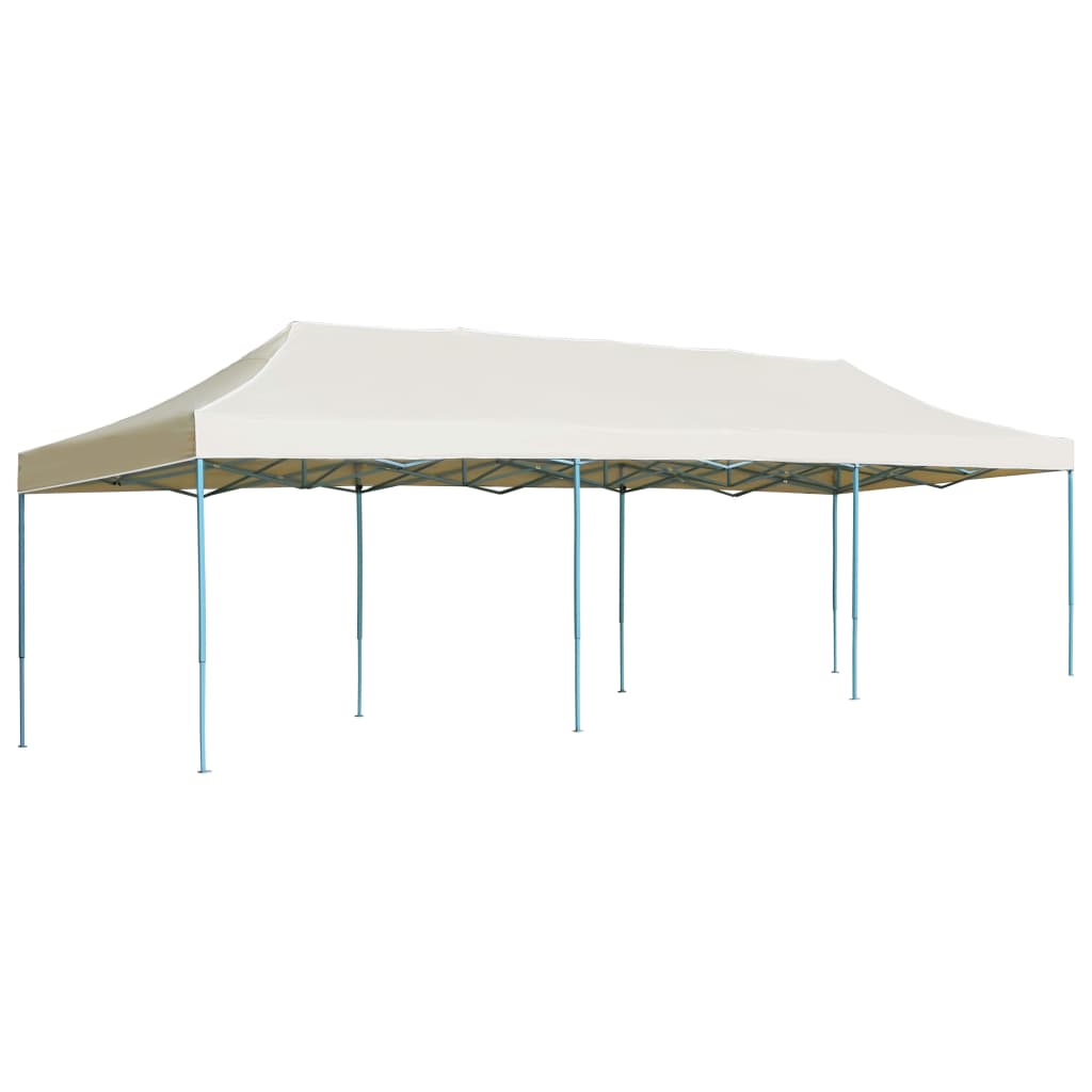 Vidaxl foldet telt pop-up 3x9 m creme