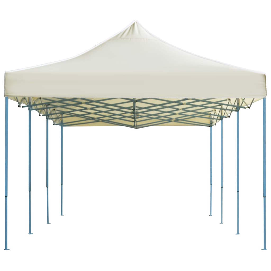 Vidaxl foldet telt pop-up 3x9 m creme