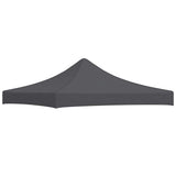 Vidaxl Party Tent Roof 3x3 M Anthracite -farvet