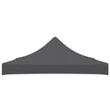 Vidaxl Party Tent Roof 3x3 M Anthracite -farvet
