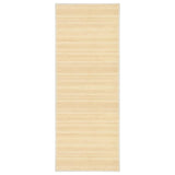Vidaxl tæppe 80x200 cm bambus naturlig