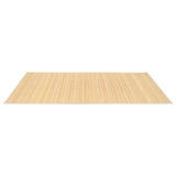 Vidaxl tæppe 100x160 cm bambus naturlig