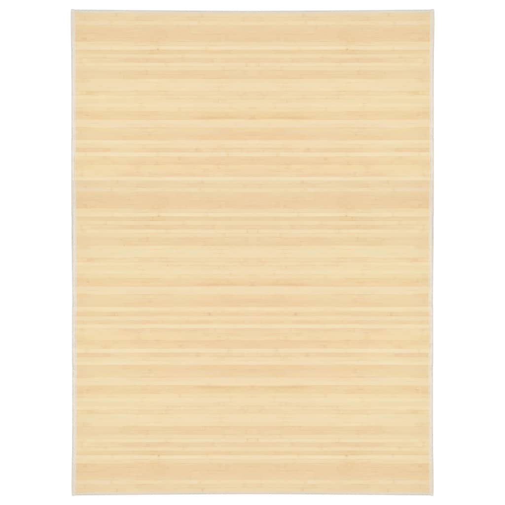 Vidaxl tæppe 150x200 cm bambus naturlig