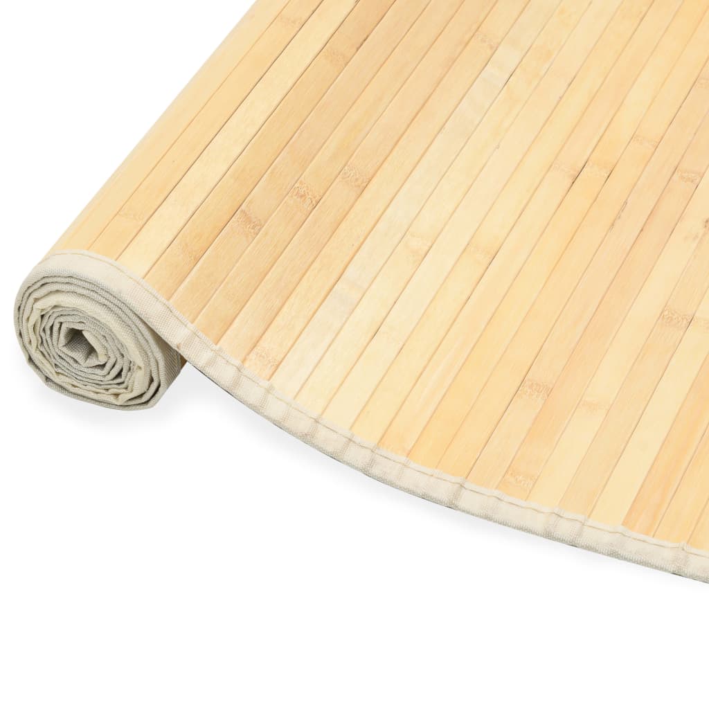 Vidaxl tæppe 150x200 cm bambus naturlig