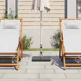 Vidaxl Parasol Foot Square 28,5 kg granit sort
