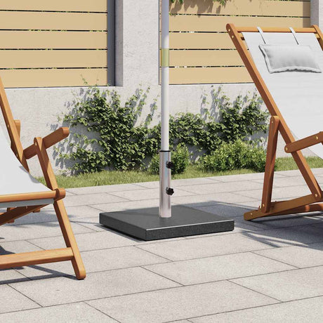 Vidaxl Parasol Foot Square 28,5 kg granit sort