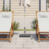 Vidaxl Parasol Foot Square 20 kg granit sort