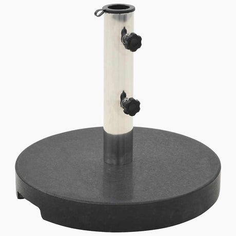 Vidaxl parasolfod omkring 20 kg granit sort