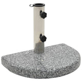 Vidaxl Parasol Foot Bent 10 kg granitgrå