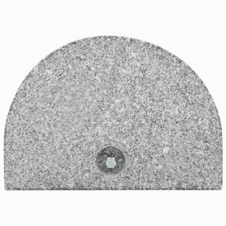 Vidaxl Parasol Foot Bent 10 kg granitgrå