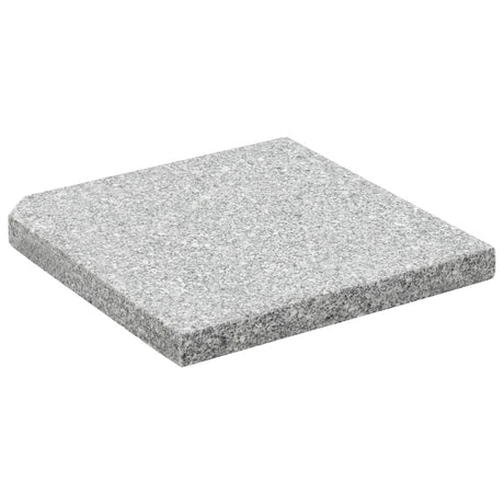 Vidaxl Parasol Footplate Square 25 kg granitgrå