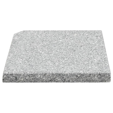 Vidaxl Parasol Footplate Square 25 kg granitgrå