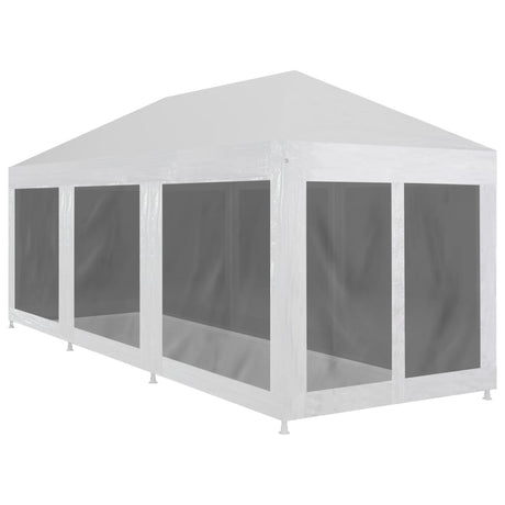 Vidaxl Party Telt med 8 mesh sidevægge 9x3 m