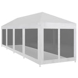 Vidaxl Party Telt med 10 mesh sidevægge 12x3 m