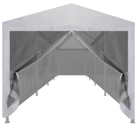 Vidaxl Party Telt med 10 mesh sidevægge 12x3 m