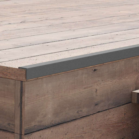 Vidaxl Terrace Corner Skirting Boards 5 stk 170 cm HKC Gray