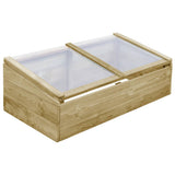 Vidaxl Kas 100x50x35 cm imprægneret fyrretræ