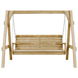 Vidaxl Swing Bench 205x150x157 cm Imprægneret fyrretræ