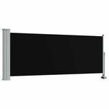 Vidaxl Haveskærm Udvidelig 100x300 cm sort
