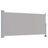Vidaxx udtrækbar haveskærm 120x300 cm grå