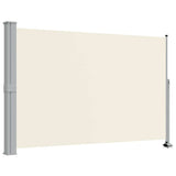 Vidaxl haveskærm Udvidelig 160x300 cm creme -farvet